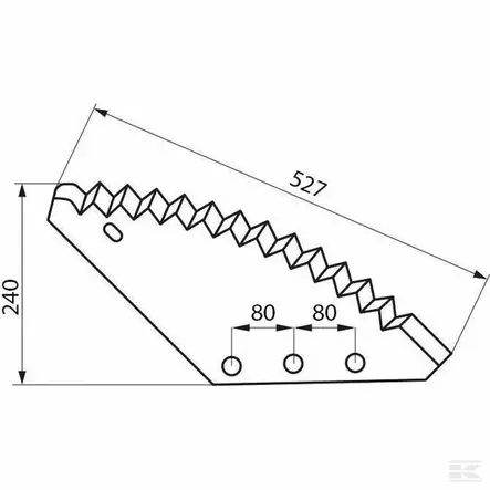 Apevagnsblad, Peecon, DeLaval - Aparvagnar - 8719493760620 - 2