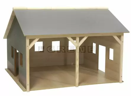 Maskinhall 53 x 55 x 38 cm 1:16 - Bruder arbetsmaskinsleksaker - 5700036946680 - 1