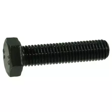 Sexkantsskruv M12 x 25 mm 10.9 svart - Bultar och muttrar, metrisk gänga - 8716106844470 - 1