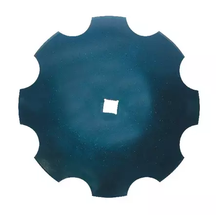 Konkav plåt, tandad 510 x 4 mm - Jordbearbetningstillbehör - HD510130 - 1