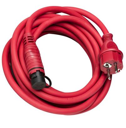 Motorvärmarledning 5m röd - Biltillbehör - 6430066034970 - 1