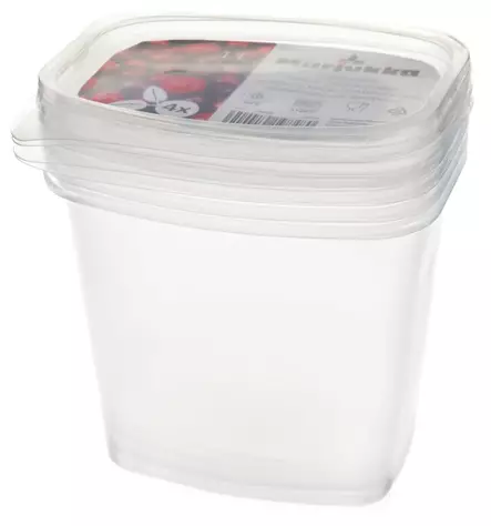 Marjbergets fryslåda 1 liter 4 st/fp - Konserveringsprodukter - 6410410198480 - 1
