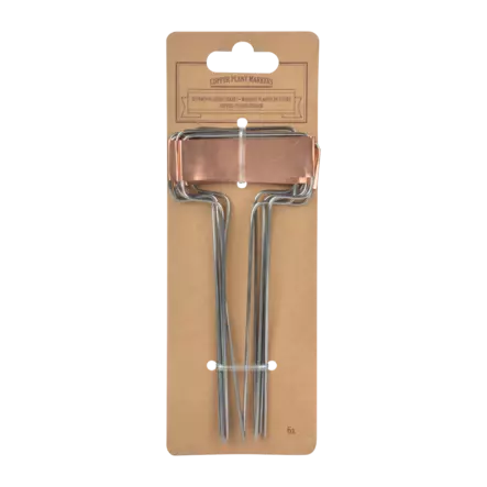 Namnskyltar i koppar 6 st - Andra nödvändiga - 8714982134180 - 1