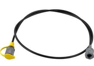 Tryckmätarslang M16 x 2 - 1/4" G sk - Hydraulik - B715MT101000 - 2