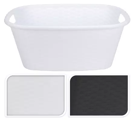 Tvättkorg 60x40x25 cm - Tvättkorgar - 8718158650900 - 1