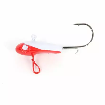 ShakerBaits pimpeljiggskalle 4g #2 Rödvit - Jiggar, jigghuvuden - 6438212100760 - 1