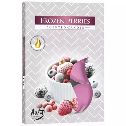 Doftande värmeljus Frozen Berries - Rumsdofter, luftfräschare - 5906927032320 - 1
