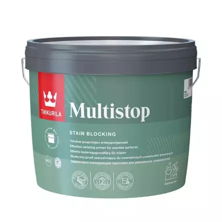 Tikkurila Multistop isoleringsgrundfärg - Inomhusfärger - 6408070072530 - 1