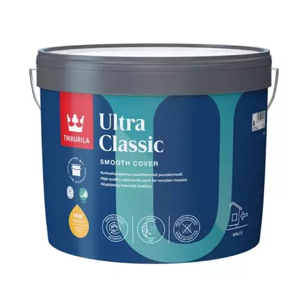 Tikkurila Ultra Classic färgbar väggfärg - Utomhusfärger - 6408070148280 - 1