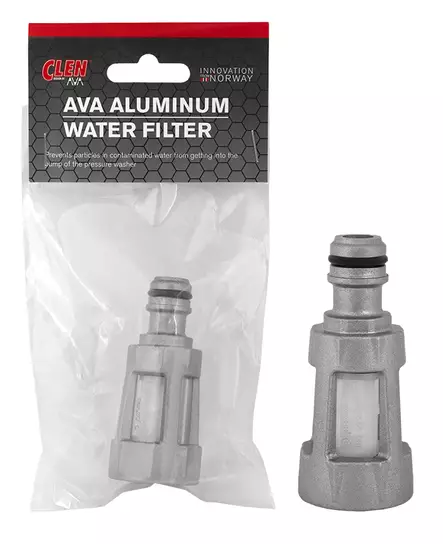 Klar vattentillförselfilter aluminium 3/4" S - Dammsugare och tvättmaskiner - 6418549392250 - 1