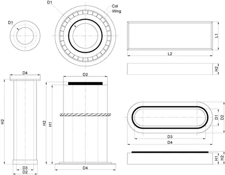 Yttre luftfilter - Filter - svm0000009570 - 2