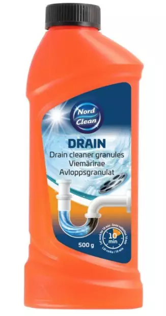 Nord Clean Avloppsrengöring 500 g - Avloppsrensning - 6410416404950 - 1