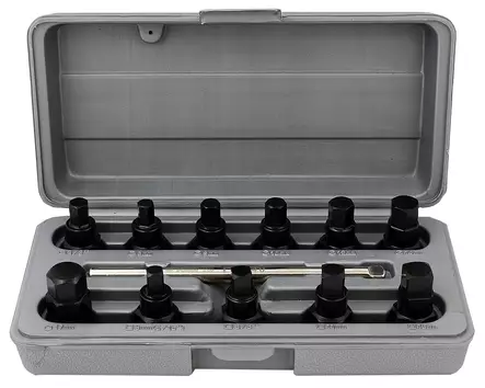 Oljekapselnyckelsats 3/8" 12-delar - Verkstadsverktyg - 795609721400 - 1