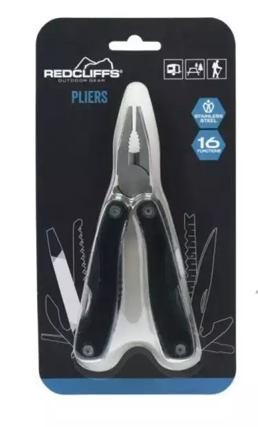 Redcliffs multiverktyg 16-delar - Knivar och tillbehör - 8720573976190 - 2