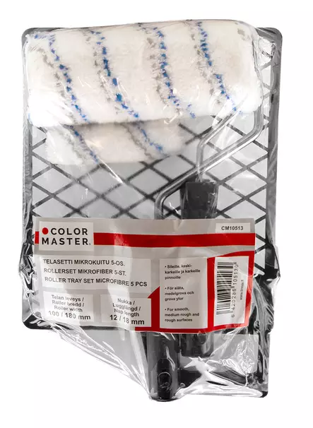 Telasetti mikrofiber 5-delar - Målningsverktyg - 6420286105130 - 2