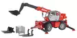 Bruder Manitou MRT 2150 teleskoplastare - Bruder arbetsmaskinsleksaker - 4001702021290 - 1
