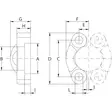 Flänsmontering SAE 3000 PSI 3/4" - Hydraulik - 8719593018690 - 2