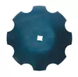 Konkav plåt, tandad 510 x 4 mm - Jordbearbetningstillbehör - HD510130 - 1