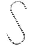 Köttkrok rostfri 160x8 mm styck - Viltbehandling och konservering - 5700036739480 - 1