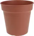 Plastkruka brun höjd 14 cm - Krukor, vaser, korgar - 8720573498470 - 1