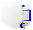 Plastex vattentank 20 liter med kran - Vattenbehållare - 6416061609610 - 1