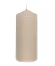Bordsljus beige 7x15 cm - Ljusstakar - 6410416101170 - 1