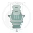 Proboss AS3520 stol med luftfjädring - Traktorsäten - 4059139380510 - 2