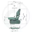 Proboss AS3520 stol med luftfjädring - Traktorsäten - 4059139380510 - 3