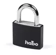 Hänglås Habo 703-40 svart - Hänglås, reglar, gångjärn - 7317900173530 - 1