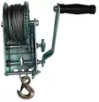 Talja med vajer 900 kg dubbelutväxling - Vinschar - 6430074692070 - 2