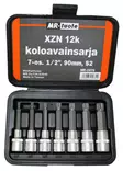 XZN 12-k Bitsats 7 delar 1/2" - Skruvbits och -satser - 6430032158310 - 1
