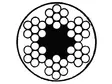 Stålvajer PVC 3 mm - Kedjor och vajrar - 5700030109340 - 1