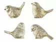 Fågeldekoration guld - Juldekorationer - 6410416487960 - 1
