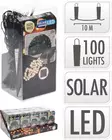 Solar LED-ljussats 100 delar 10 meter - Stämningsbelysning - 8720573805070 - 1