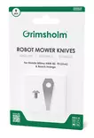 Grimsholm robotgräsklipparens reservblad 9 st - Gräsklippare - 7350076761170 - 1