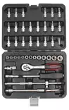 Hylssats 46-delar 1/4" - Hylsor och satsar - 6430013062520 - 1
