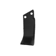 Fräskniv, vänster, 198x70x8 mm, Ø 14,5 mm, passar Kverneland/Maletti - Jordbearbetningstillbehör - RB0100080 - 1