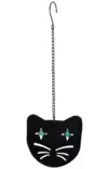 Katt huvud med kedja 12x12 cm - Fågelskydd - 8714982157790 - 1
