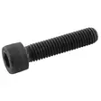 Sexkantsskruv M12 x 90 mm 12.9 svart, delgänga - Bultar och muttrar, metrisk gänga - 8716106610310 - 1