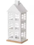 Lykta Hus vit 42 cm - Lyktor - 6410416315140 - 1
