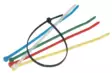Svart zipband 2,5 x 200 mm 100 st - Kabelband - 8716106157310 - 2