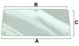 Bakruta (Ford 83909857) - Hytt och kaross - 5035776898150 - 1