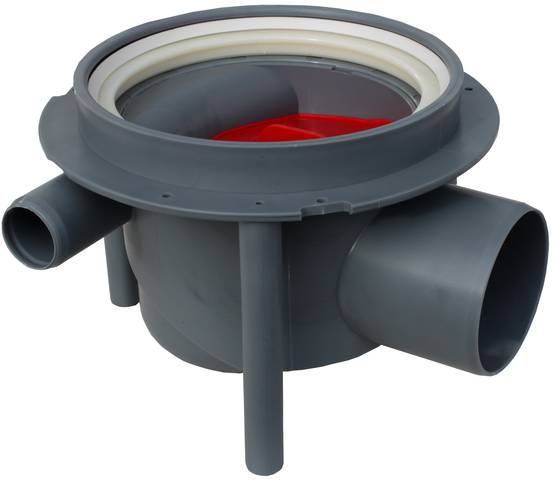Väggbrunn 75 mm - Golvavlopp och tillbehör - 6415833114130 - 1