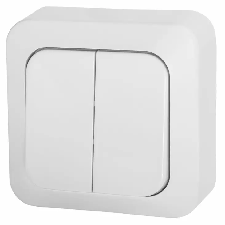 Airam strömbrytare 5 kronor IP20 yta-monterad - Brytare - 6435200204370 - 1