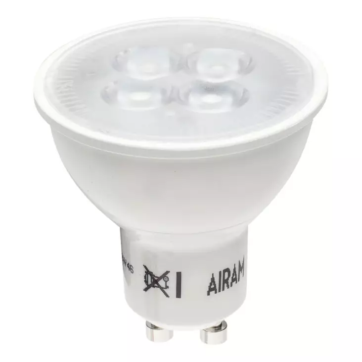 Airam LED-lampa 5W GU10 370lm PAR16 - GU10-sockel - 6435200180810 - 1