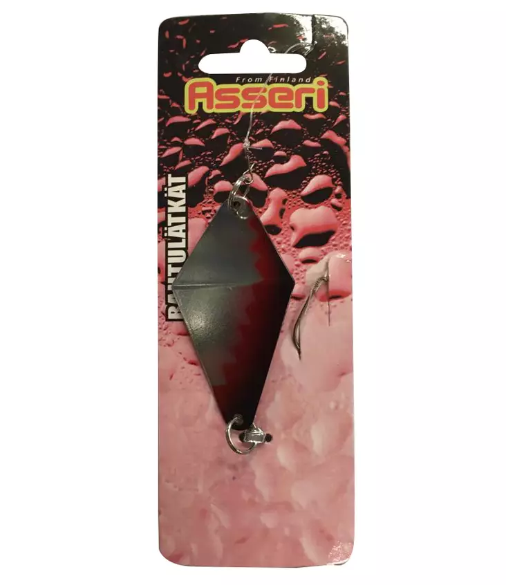 Asseri rautulätka Jocha silver/svart/röd - Verticalpirkor - 6430028193950 - 1