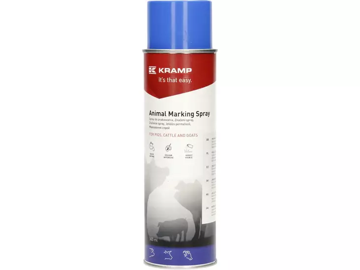 Djurmärkning spray blå 500 ml - Djurmärkning - 8719774724310 - 1