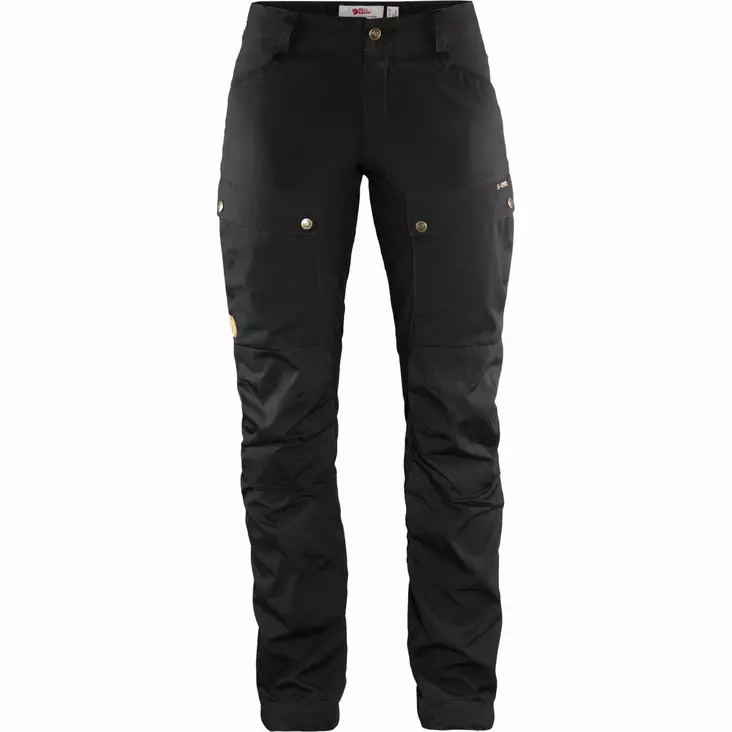 Fjällräven Keb Trousers Curved W Short Black - Friluftskläder - 7323450522100 - 1