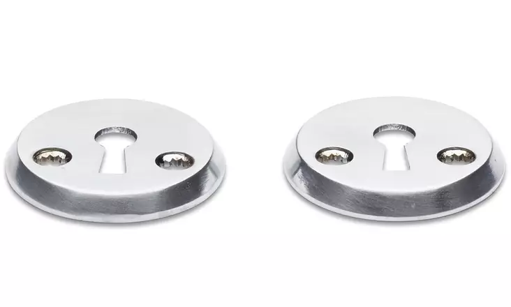 Habo nyckelskydd Torino borstad krom - Andra dörrtillbehör - 7317900176180 - 1