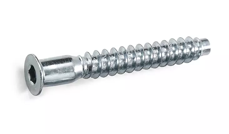 Habo möbelskruv 523 förzinkad 6,3x50 mm - Skruvar och spikar - 6420614021910 - 1
